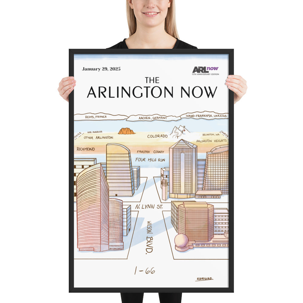 View from I-66 poster