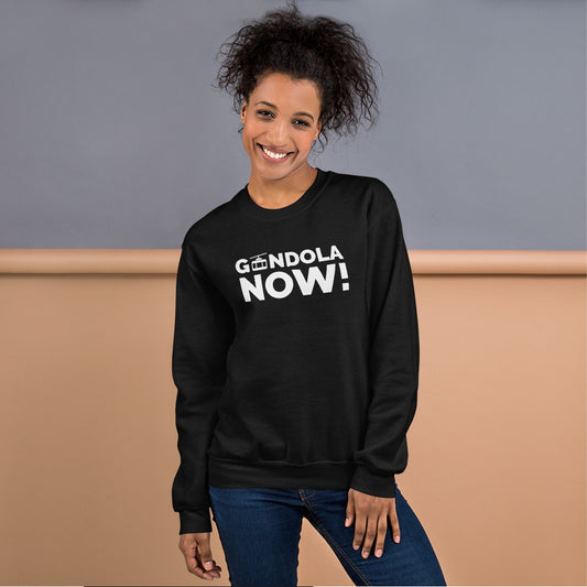 Gondola Now crew neck sweatshirt (unisex)