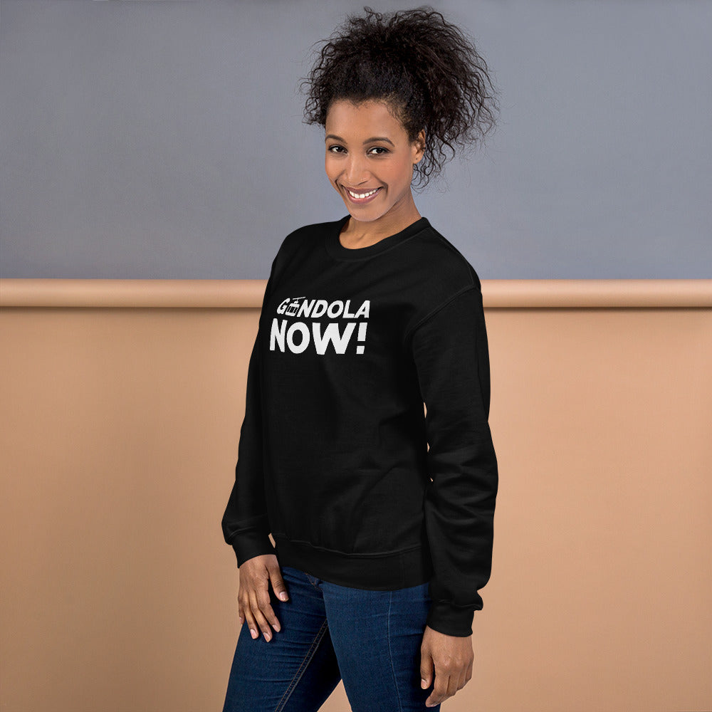 Gondola Now crew neck sweatshirt (unisex)