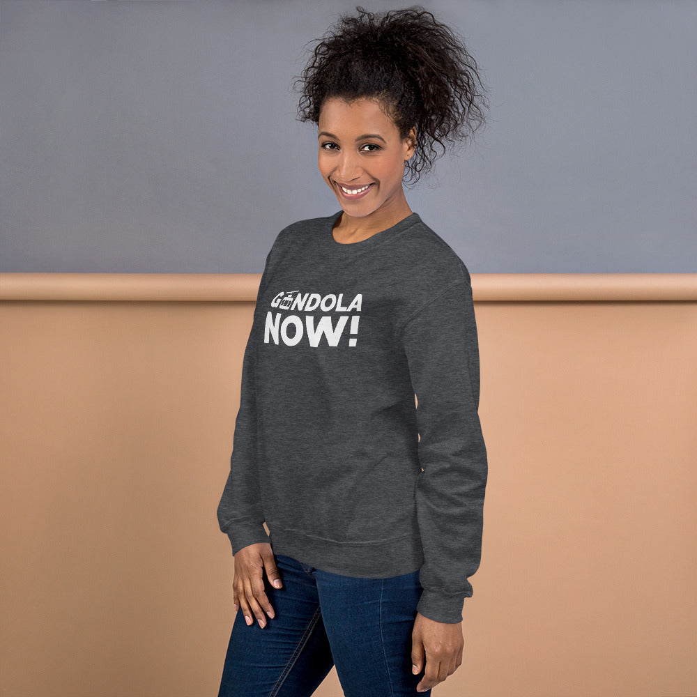 Gondola Now crew neck sweatshirt (unisex)