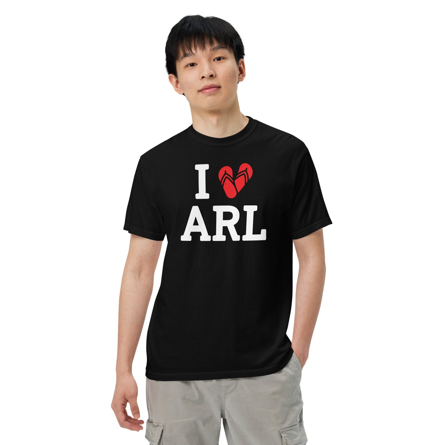 I (flip flop) ARL t-shirt - black
