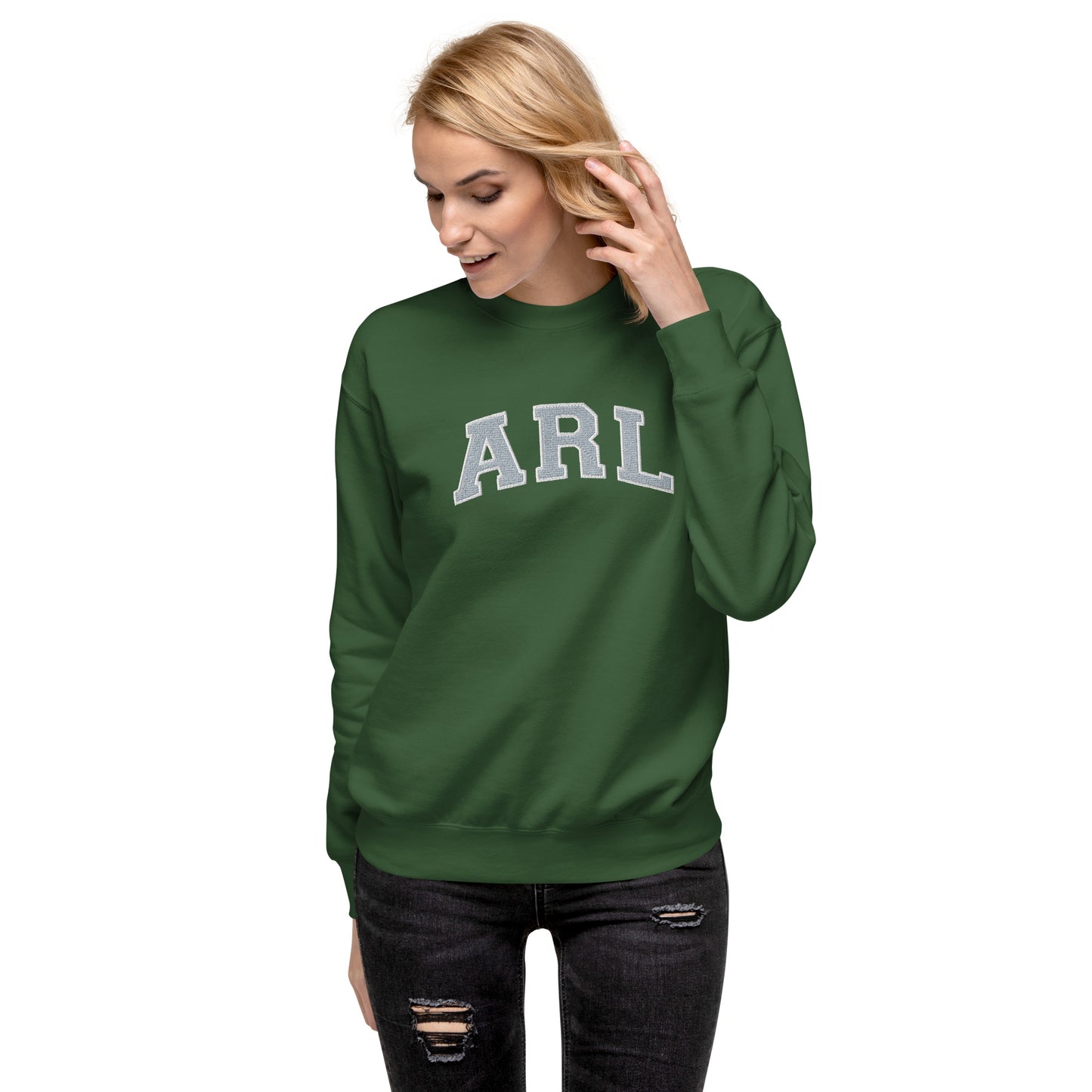 ARL crewneck sweatshirt (embroidered)