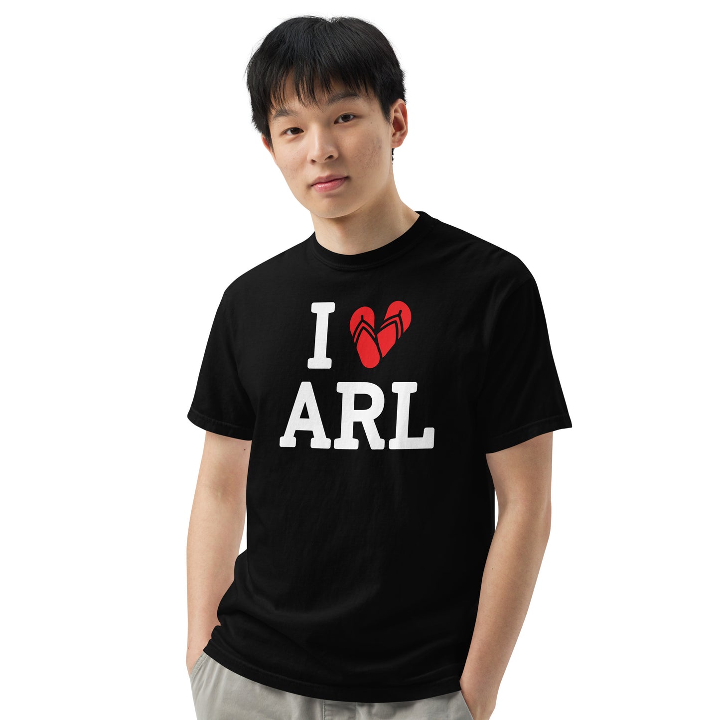 I (flip flop) ARL t-shirt - black
