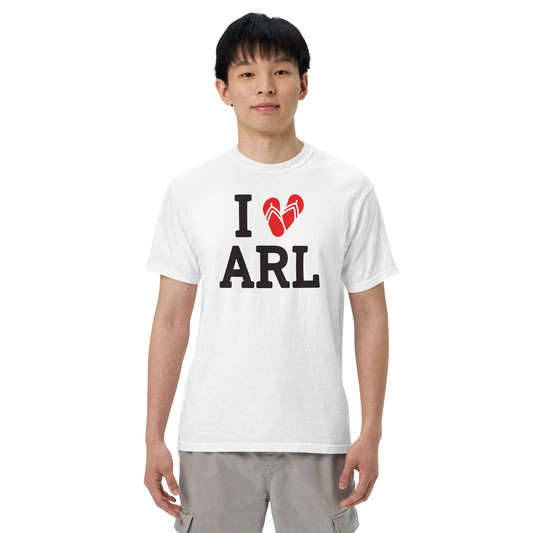 I (flip flop) ARL t-shirt - white